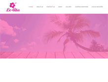 Tablet Screenshot of le-ata.com